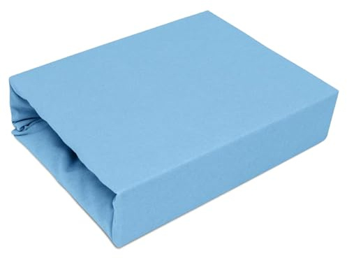 Best for Home elastisches Jersey Spannbettlaken | Spanbettlaken70x140 cm | 100% Baumwolle und Jersey Spannbettlaken und Jersey Spann bettlaken | Warme Spann bettlaken