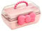 Anulely Kinder Haarschmuck Aufbewahrungs Kasten, Haargummi Organizer, Organizer Für Mädchen Haarspangen, Aufbewahrungsboxen, SüßEs MäDchen Schmuckschatulle