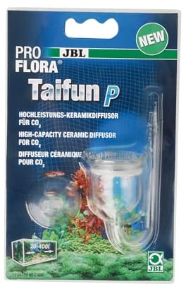 JBL ProFlora Taifun P Nano 2 64458, Mini-CO2-Diffusor für Nano-Süßwasser-Aquarien , 1er Pack