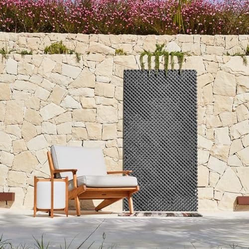 Nortene | Celosia Lop 0.8x1.15 M Antracita | Decoración Exterior | Cerramientos Ambientes Modernos