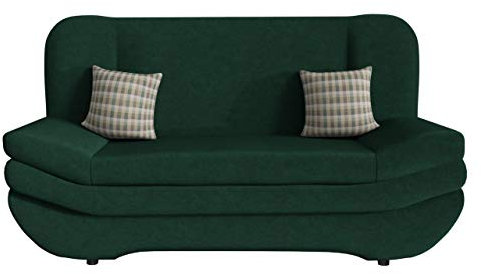 Mirjan24 Sofa Weronika mit Bettkasten und Schlaffunktion, Schlafsofa, Große Farb- und Materialauswahl, Couch vom Hersteller, Wohnlandschaft (Zetta 298 + Zetta 298 + Senegal 823.)