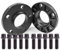 Estilo-R Spurverbreiterung 5x112 40mm 2x20mm Ø66,5 ABE schwarz für Audi A6 4G A4 A5
