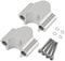 Motorcycle Handbar Riser, 7/8''(22mm) Universal Aluminum Alloy Handbar Riser Motorcycle Handbar Rising Clamp (Electroplate) Moto Handle Bar Mounts Clamp
