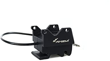 Amewi Elektronisches Schnellwechselsystem für RC Bagger 1:14 CNC Aluminium, Made in Germany, schwarz