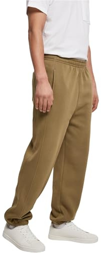 Urban Classics Herren Trainingshose Sweatpants, Jogginghose für Männer, Straight Leg, Reißverschlüsse an den Beinabschlüssen, XL, tiniolive