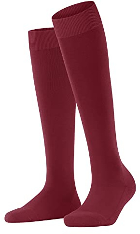 FALKE Damen ClimaWool Kniestrümpfe atmungsaktive klimaregulierende geruchshemmende Wolle Lyocell sehr langlebig verstärkt elegant fein ultra leichtes Gefühl auf der Haut 1 Paar