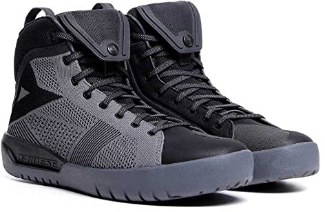 Dainese Mens Metractive Air Shoes Motorcycle Boot, Charcoal Gray Black Dark Gray, 7.5 UK