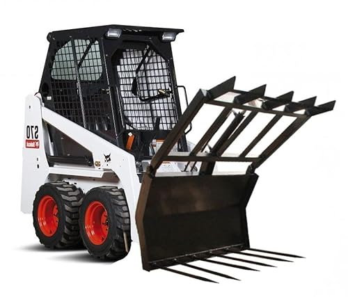 Krokodilzange Krokogebiss Silozange hydraulisch für Frontlader Bobcat Breite 175cm