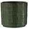 J-Line Cachepot Carre Ceramique Vert Large