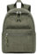 Mini-Rucksack für Damen und Mädchen, wasserabweisend, kleiner Rucksack, Geldbörse, Schultertasche für Damen, Erwachsene, Kinder, Schule, Reisen, Cord, olivgrün, Mini, Tagesrucksäcke