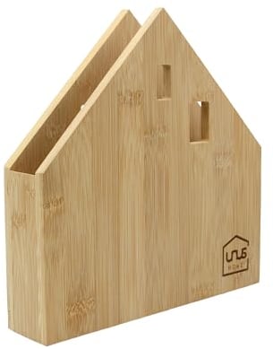 UNUS Serviettenhalter Serviettenständer Serviettenhaus in Hausform groß