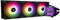Thermalright FW PRO 360 ARGB Black CPU AIO Cooler,IPS LCD Screen with 320 * 320 Resolution,for AM5&Intel 1700/1851,High-performance 360 Specs Water-cooled with 2.73in Removable Display
