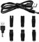 USB Shaver Charger Cable Kit, 5V Power Supply with 6 Electric Shaver Charger Cable Heads, Compatible with Various Electric Shavers, Beauty Devices, and Other Charging Leads