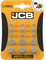 AMK® JCB Pack Of 15 Universal Round Cell Watch Battery Alkaline Batteries AG1 AG3 AG4 AG12 AG13 LR LR44 1.5V A76