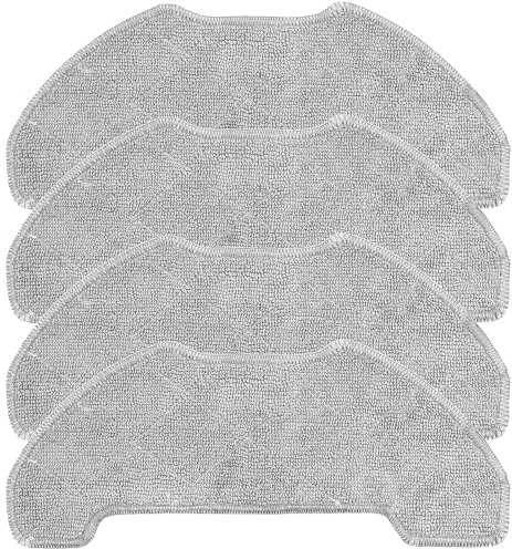KiimSin Chiffons de nettoyage d'accessoires pour AIRROBO P30 P20, pièces de rechange pour chiffon d'essuyage en microfibre,4 pièces