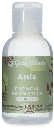 Anis-Aroma-Essenz | Süßer und würziger Duft für Parfüm, Seifen, Kerzen und hausgemachte Kosmetik, intensiver und vielseitiger Duft, 100 ml