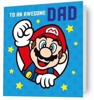 Danilo Promotions LTD Super Mario, Papa, Geburtstagskarte