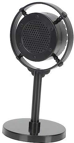 ifundom Mikrophon Retro Mikrofon Modell Für Fotografie Simulation Mikrofon Als Dekoratives Für Bar Hintergrund Und Streaming Mikrofon Karaoke