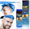 Haarspray Farbe - 30ml Temporäre Haarfarbe Spray Blau, Natürliche Haartönung Temporäre Haarfarbe Temporary Hair Color Spray, Haarfarbe Auswaschbar Haar Colorationen für Party Cosplay Halloween (Blue)