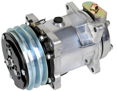 Compresseur de climatisation automobile 4000W, double poulie, haute vitesse, pièces modifiées, Compatible pour les camions(24V A)