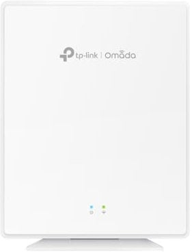 TP-Link EAP610GP-Desktop WiFi 6 Access Point, AX1800 Desktop GPON Wireless Access Points, GPON Port, 17.3W PoE Port, Omada Mesh, Support desktop or wall mounting, Centralized Cloud Management