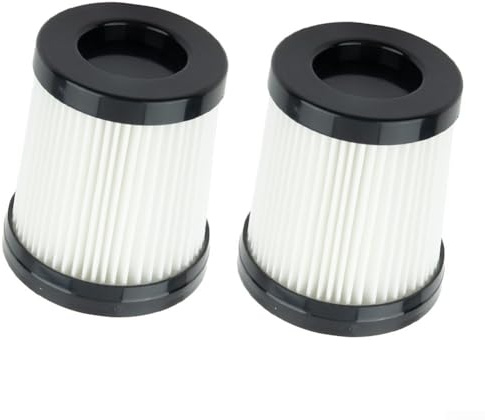 Gettimore Ersatzfilter für Oraimo OSV-225 und OAS-FI-SV225 Staubsauger, Schwarz + Weiß, 2 Stück