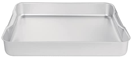 Vogue K425 Aluminium Roasting Dish 470X355X70mm Baking Oven Tray Roaster, Silver