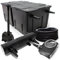 WilTec Kit Complet: CBF-350B Filtre de Bassin jusqu'à 60000 L, NEO10000 Pompe de Filtration 10000l/h 80W, CUV-236 Lampe UV 36W, 25m Tuyau 25 mm, HJ-943 Fontaine 800l/h 16W