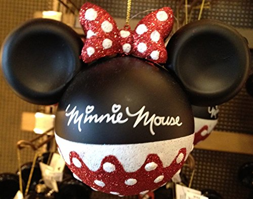 Disney Parks Minnie Mouse Décoration à paillettes