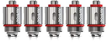 100% ORIGINAL - Lote de 5 resistencias JUSTFOG 1.2 ohmios AUTHENTIC compatible Q16 / Q14 / C14 / G14 / S14 - Código de seguridad comprobable en el sitio JUSTFOG