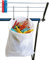 PARODI & PARODI- Porta Mollette Bucato Colori Assortiti Scorre su Stendino e Stendibiancheria, Cestino Biancheria Impermeabile per Stendere Sacca Portamollette Appendibile Cose Utili per la Casa 27x30