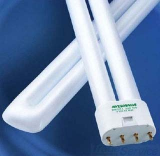 (Case of 10) Sylvania 20582 - FT36DL/835 Single Tube 4 Pin Base Compact Fluorescent Light Bulb - 3,500K