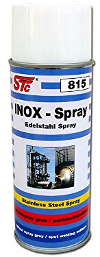 STC INOX Spray 400 ml Edelstahlspray Korrosionsschutz Punktschweißfarbe Lackspray Inoxspray