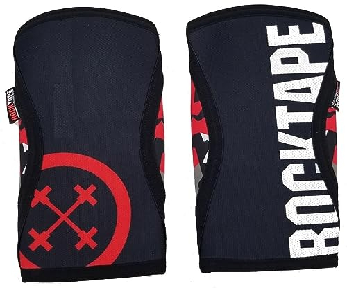 RockTape Banda de Pilates Rockband RX, Hombre, 1801-RC-7L, Assassins - Red Camo, 7mm L