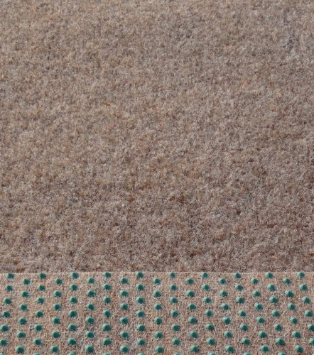 Summertime2 Kunstrasen-Teppich 200 cm Breite Farbe beige-braun (300 x 200 cm) - Polypropylen (PP) - Schwimmende Verlegung - 8 mm hoch