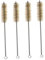 Chiloskit Kit de cepillo de tubo de 14 mm, herramienta de limpieza de cepillo de tubo de alambre de latón, limpieza de cerdas de mango largo, 6 mm/10 mm //14 mm (14 mm)