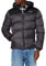 Schott NYC UTAH2 Jacket Mixte, Gris (Anthracite), XXL