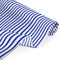 Amilian Baumwollstoff Meterware, Stoffe, Stoffreste, Stoffpaket: ca. 160 cm x 200 cm, zum Nähen, für Patchwork 100% Baumwolle DIY Baumwollstoff, Baumwolltuch, Nähstoffe, Streifen Blau