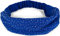 styleBREAKER Damen Haarband mit Strass und Gummizug, Stirnband, Headband, Haarschmuck 04026016, Farbe:Blau