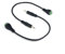 Taikuwu Connecteur Jack 3.5mm (Lot de 2) - Adaptateur Mâle Mono TS 3.5mm vers Bornier à Vis 2 Pôles, Câble Audio 30cm Noir, Sans Soudure, pour DIY Haut-Parleur Casque PC
