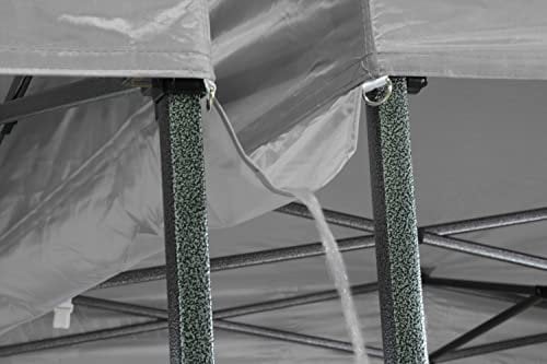 BULHAWK® 3M POP UP GAZEBO ROOF WATERPROOF RAIN WATER GUTTER CONNECTOR (Light Grey)