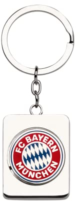 FC Bayern München Schlüsselanhänger Chip Silber I Fußball