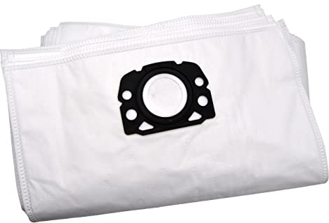10 Stück Staubsaugerbeutel kompatibel mit Kärcher WD4, WD5, WD6, MV4, MV5 und MV6, Staubbeutel ersetzt Kärcher Nr. 2.863-006.0