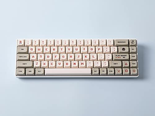 DucKey Custom Keycap Collection, XDA Profile Dye-Sub PBT Keycap For Mechanical Gaming Keyboard (Color : Video game)