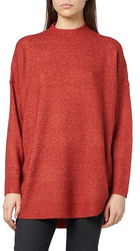 VERO MODA VMPLAZA LS Highneck Long Pullover GA Boo