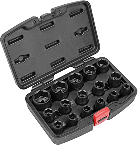 Sealey Impact Socket Set 16pc 1/2 Sq Drive - AK5624M