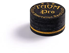 TAOM Billard Zubehör Queue Klebeleder Pro 9 Schichten, 14mm in Härtegrad Soft, Medium, Hard (Härtegrad: Soft)