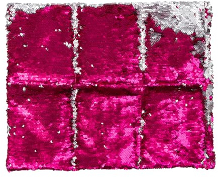 Sensory Owl Gewichtskissen Gewichtetes Schoßkissen Beschwertes Kissen Kinder Erwachsene Sensorisch Stressabbau Autismus ADHD Hilfsmittel Pailletten Glasgranulat 30 x 40 cm 2 kg Rosa