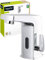 'aquaSu® Sensor Waschtischarmatur Oddo, mit Wasserspar-Mischdüse, Pop-Up-Ventil, Keramik-Innenteil, schnelle Schaftbefestigung, Messingkern, verchromt, 799188