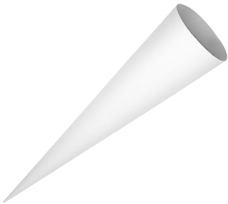 Stick & Style Schultüten Rohling aus Pappe 85 cm